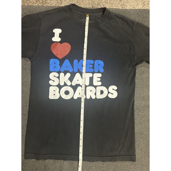 Vintage Baker Skateboards Black T-Shirt Men’s Size Small - Picture 8 of 8